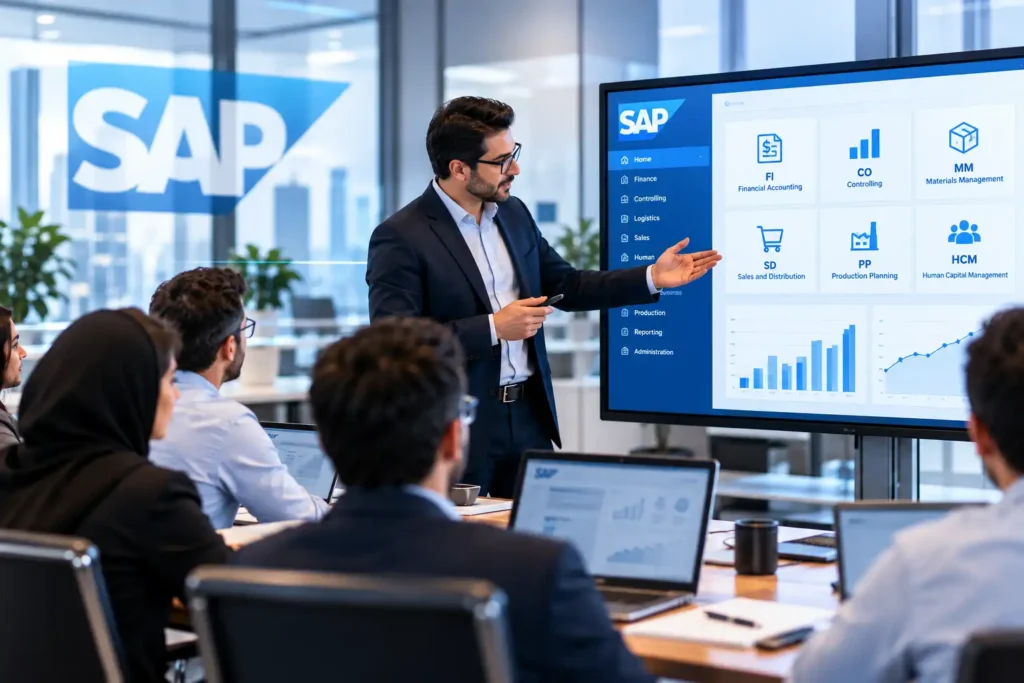 آموزش نرم افزار SAP