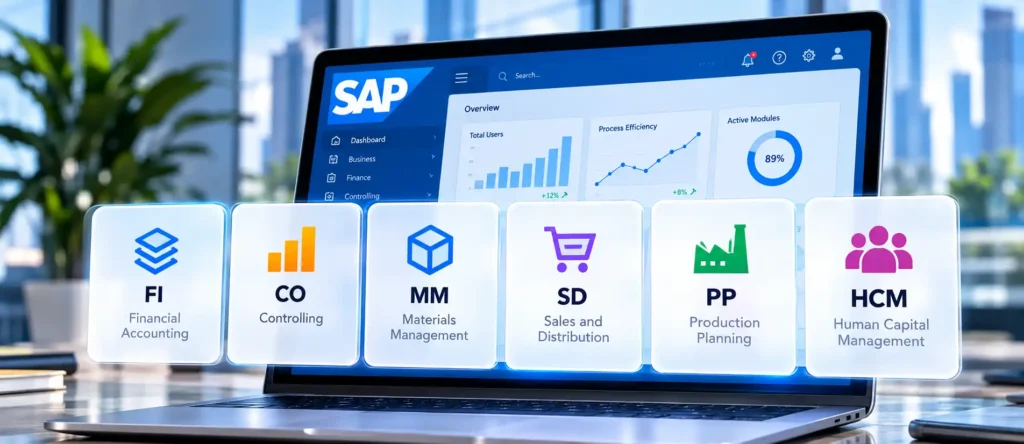 آموزش ماژول های SAP