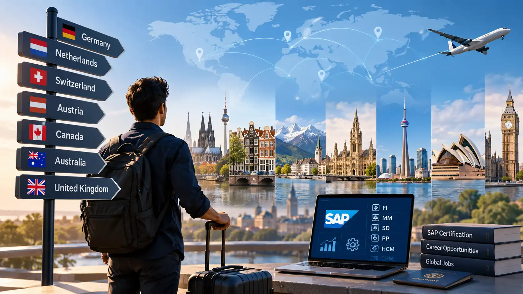 کدام کشورها برای متخصصان SAP فرصت های شغلی بیشتری دارند؟